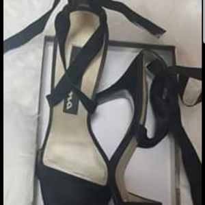 Strappy heels